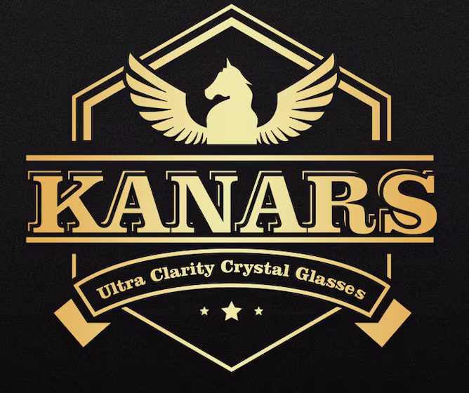 KANARS Premium Crystal Glassware Logo
